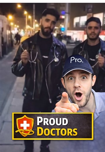 What type of young medical prodigies are these? These two incredibly young doctors are proudly displaying their professional tools after arriving in Europe to begin their surgical careers. It is truly inspiring to see such youthful ambition and talent qualify for such high-level medical roles, ensuring a bright and healthy future for the public. Follow if you love Europe 🙏 #europe #west #culture