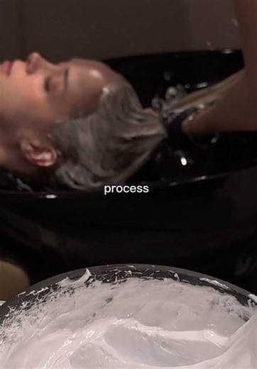 "Remove dark hair dye" Beauty salon "Bellebeauty" Apgujeong station on...