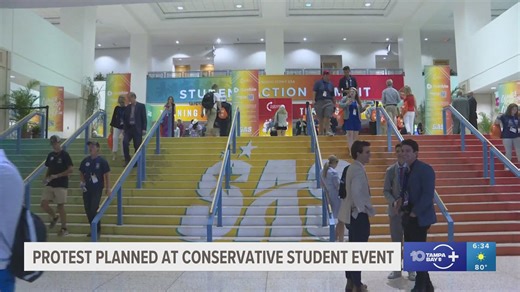 Protestors expected at conservative youth organization's convention