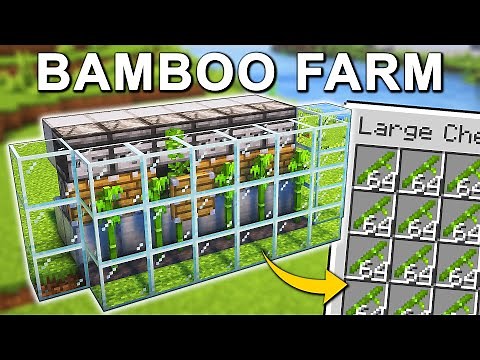 EASIEST Bamboo Farm in Minecraft 1.21.8 (Tutorial)