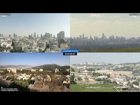 Israel Live Cams - 24/7 Multicam During The Iran War