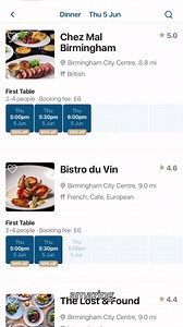 Download First Table now and treat yourself to the full experience for less. Hardly anyone’s talking about it… but they should be. With the First Table app, you can book early dining slots at incredible UK restaurants and get 50% off your food bill. 🍷 Discover new spots or revisit your faves 👯‍♀️ Perfect for foodies & adventurous eaters 💸 Booking fee from just £4-£8 Start exploring the UK’s tastiest tables before everyone else catches on. Download First Table now and treat yourself to the ful