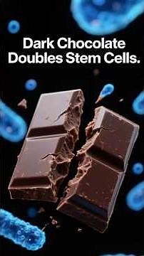 Dark Chocolate Doubles Stem Cells in 30 Days | Life-Changing Scientific Discovery