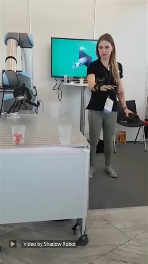 The Shadow Robot Teleoperation System The Shadow Robot Teleoperation System enables precise remote manipulation through the integration of advanced robotics, haptic feedback, and tactile sensing technologies. It is designed to support operations in high-risk or inaccessible environments, as well as tasks that require fine motor control, including hazardous material handling and detailed assembly processes. Video Credit: The Shadow Robot Company #robotics #robots #engineering #technology | Wevolv