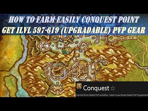 How to farm Easily Conquest and Honor Point in The War Within? | Get ilvl 597-619 Pvp Gear Pieces
