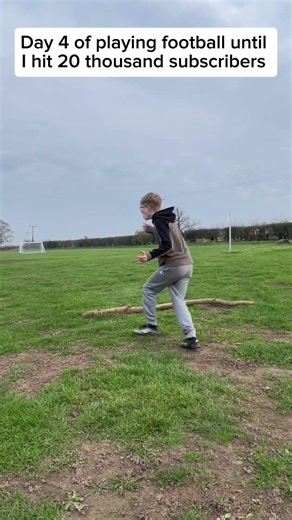 Day for of playing football until I hit 20k subs