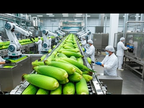Inside the Corn Milk Factory – Full Process How Million-Dollar Drinks Are Made