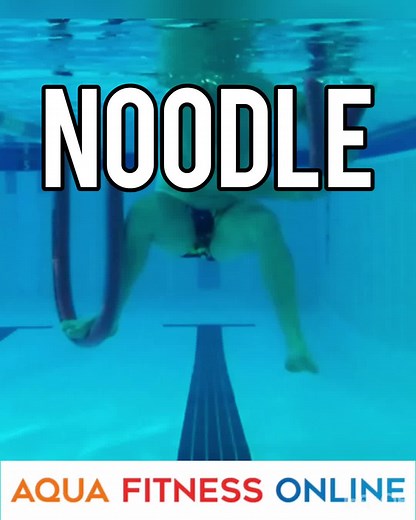 Challenging Aqua Fitness with Double Noodles Exercises