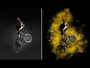 Add a Sand Explosion effect to any image in 3 easy steps | Free Photoshop Action