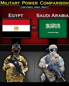 9.3K views · 188 reactions | Egypt vs Saudi Arabia | Military Power Comparison 2024 | Global Power | Global Power | Facebook