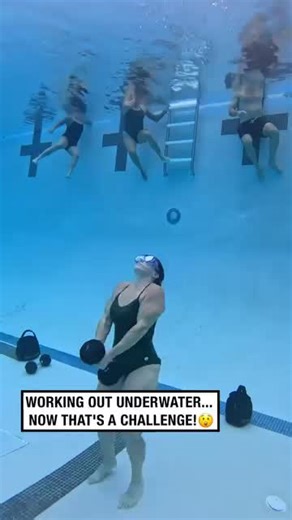 Underwater Workout Challenge: A Smashing Success!