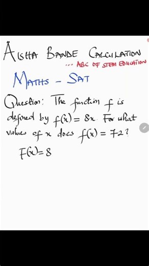 Solving Linear Equations: Find the Value of x | SAT Math Practice