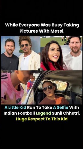 While Everyone Was Busy Taking Pictures With Messi #edit #shorts