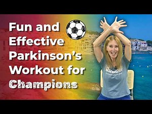 Chair-based workout for gait, balance, cognition and endurance! Fun Parkinson's Workout with Polly