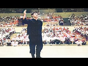 Bruce Lee Sparring with Karate Grandmaster Using Wing Chun