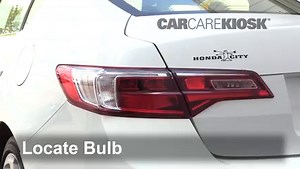 Tail Light Replacement on 2016 Acura ILX 2.4L 4 Cyl.