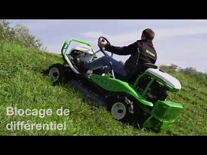 Attila AK98: tracteur tondeuse débroussailleuse professionnel | ETESIA