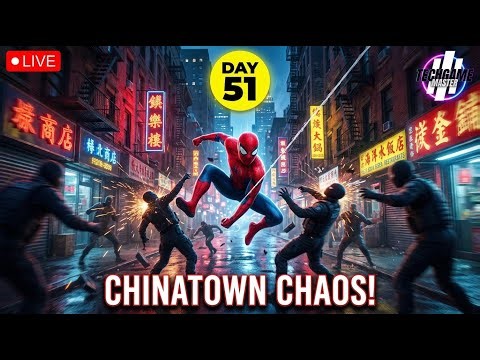 Day 51: CHINATOWN IS CHAOS! 🤯 District Cleanup Continues | Spider-Man 2 (Portrait)