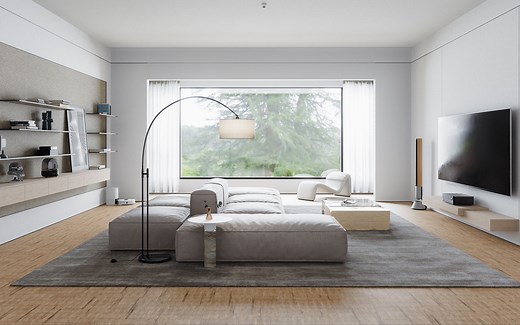 D5 Render 完整案例从0到1 教你如何渲染制作全景图！！