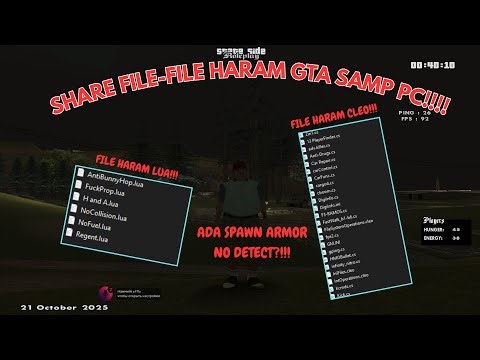 [SHARE] LUA SPAWN ARMOR ANTI DETECT DAN FILE HARAM LAINNYA!!!! | GTA SAMP