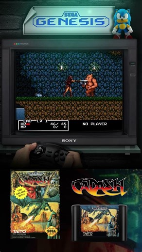 🎮 Cadash (1992) – Sega Genesis