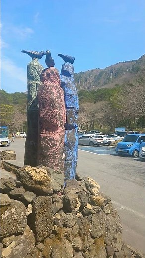 제주도 한라산 영실코스 등산 오백장군과 까마귀 돌하르방 설문대할망