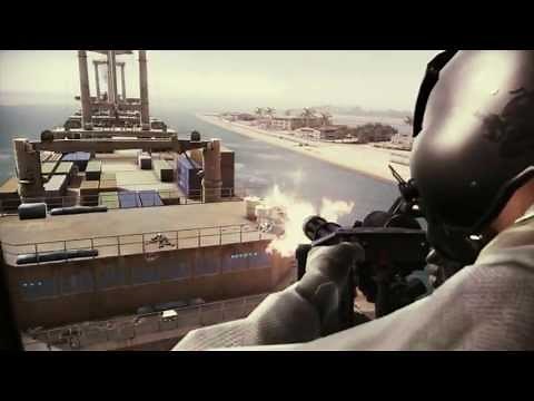 Ace Combat: Assault Horizon (PC): F16 Bombing Runs & Door Gunner gameplay