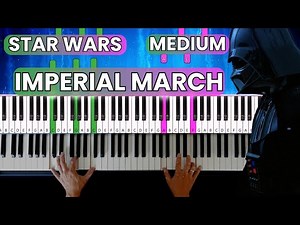 Imperial March' From Star Wars On Piano – Piano Tutorial Medium | Learn Piano