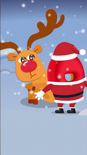 【クリスマスソング】🎅♬なきむしトナカイ🎁🎄｜童謡｜Christmas songs｜冬のうた｜クリスマス｜赤ちゃん喜ぶ｜知育｜子どもの歌｜どーなっぴー【公式】