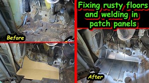 Halfass Kustoms 1955 Chevrolet NAPCO 4×4 Project: Cutting Out Rusty Floors And Making Patch Panels For Everything - BangShift.com