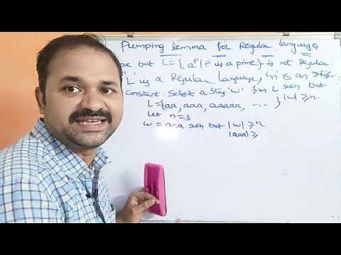 Prove that L={ a^p p is prime} is not regular || Pumping Lemma for Regular Languages || TOC || FLAT