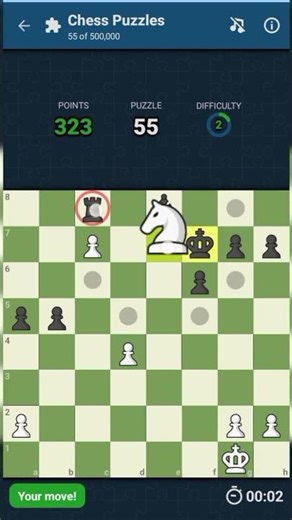 55 of 500000 CHESS PUZZLE #chess #trending #games #viral #chessgame #india #foryou #ytshorts