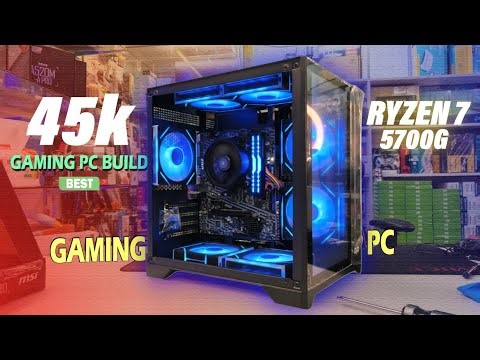 Ryzen 7 5700G 45k Pc Build Gaming Without Graphic Card