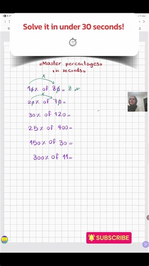 The FASTEST Percentage Trick You Need to Know! 🔥 | Math Trick