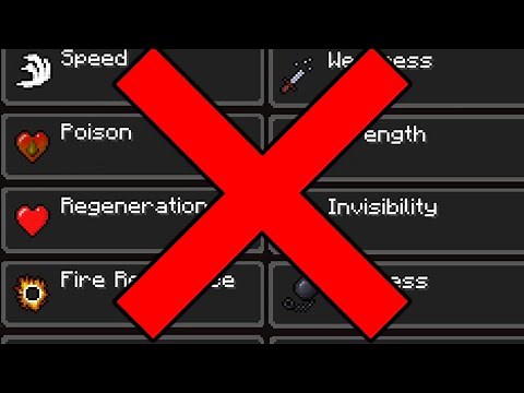How to Clear All Effects in Minecraft