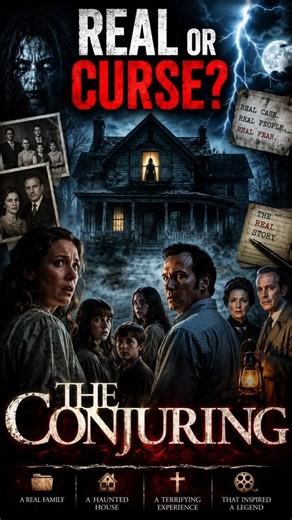 The Conjuring 😬😱The Terrifying True Story Behind the Legend”#shorts#ytshorts#conjuring#hunted