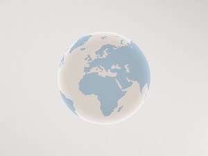 Globe Rotation - motion graphics animation