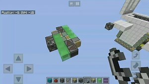 MCBE自动转向双向飞行器/self returning 2-way flying machine in MCBE