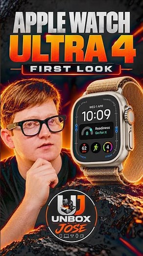 Apple Watch Ultra 4 First Look 👀 | Design & Hands-On