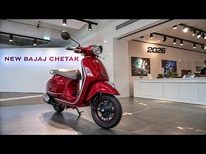 New 2026 Bajaj Chetak Unveiled! Ultimate Electric Scooter Upgraded! 🔥🚨 | Latest Review!