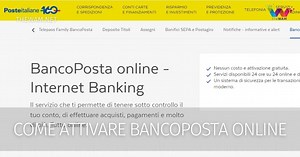 Come attivare BancoPosta online: guida illustrata - The wam