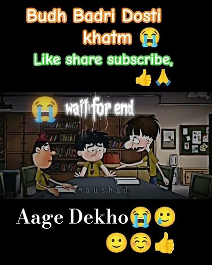 Budh Badri 💔Friendship Khatam 😢 | 😭Full Story Explained🥲☺️👍😭