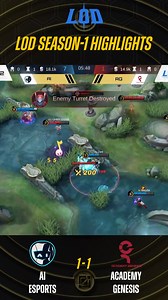 34K views · 371 reactions | LOD Season (1) | Group Stage Highlights Ai Esports (1 - 1) Academy Genesis #LightofDawn #Season2 #LODS2 #aiesports #MLBBEsports #eternity #eternitymm #eternityrules | Light of Dawn | Facebook
