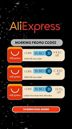 AliExpress Promo Codes 2026 | Working Discount & Coupon Codes