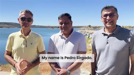 Indian delegation visits EDP's Alqueva pumped storage hydropower plant | International Hydropower Association (IHA) posted on the topic | LinkedIn