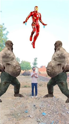 Iron man Vs Jombi🔥🤯 #shorts #ironman #funny