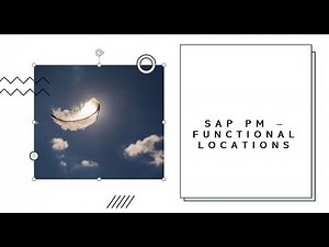 PM Master data - Functional locations