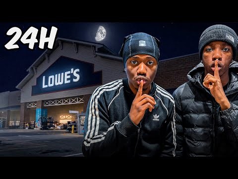 24 HOURS OVERNIGHT CHALLENGE IN LOWE’S