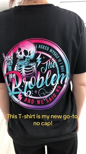 The tee you didn’t know you needed! On-trend fit, ultra-soft fabric, and totally timeless. Add to cart ASAP. #MustHaveTee #TikTokTrend #FashionFind #WardrobeWin