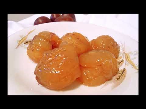 Candied chestnuts, Marron glacés